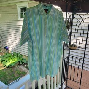 Men's NYNE 2X Short Sleeve Shirt Buttondown